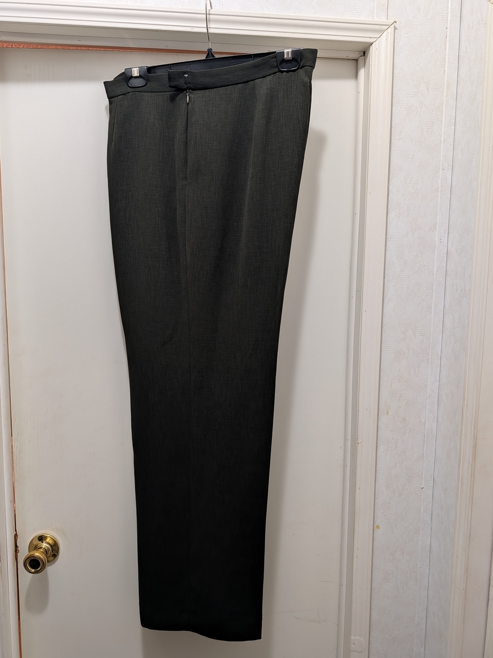 Kasper Black Straight Leg Dress Pants